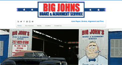 Desktop Screenshot of bigjohnstire.com
