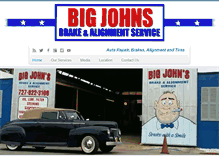 Tablet Screenshot of bigjohnstire.com